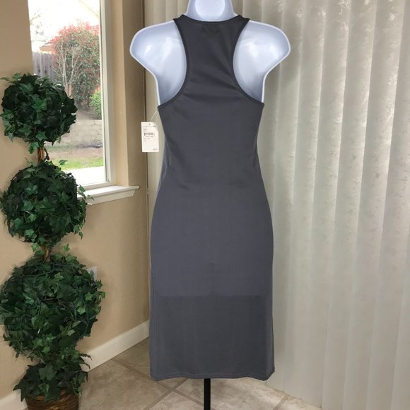 NWT Project Social T Gray Midi Dress Size XS - Picture 4 of 6